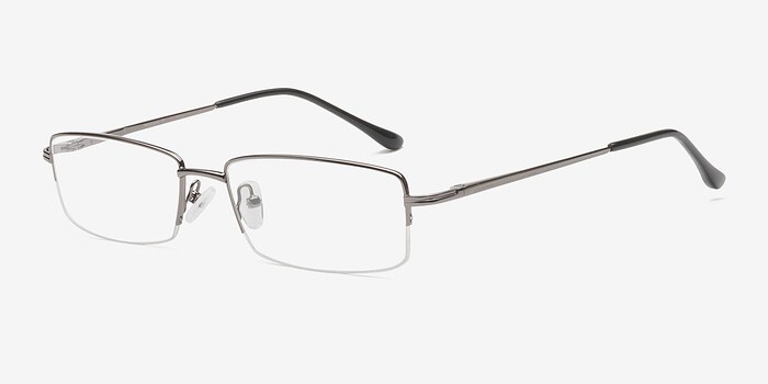 Minneapolis Gunmetal Metal Eyeglasses EyeBuyDirect