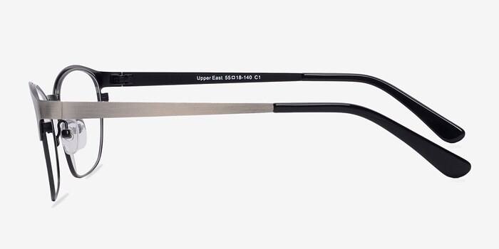 Upper East Gunmetal Metal Eyeglasses EyeBuyDirect