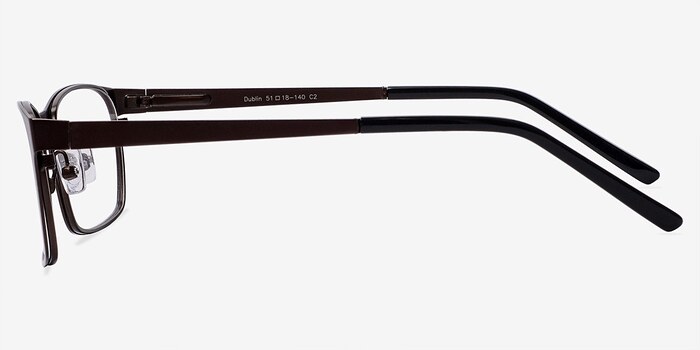 Dublin Brown Men Metal Eyeglasses EyeBuyDirect