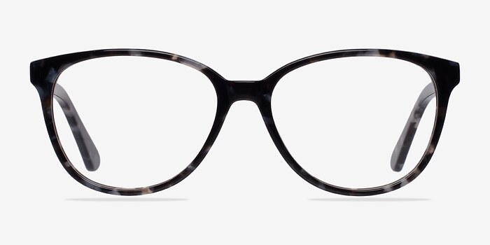 Hepburn Gray/Floral Women Acetate Eyeglasses ...