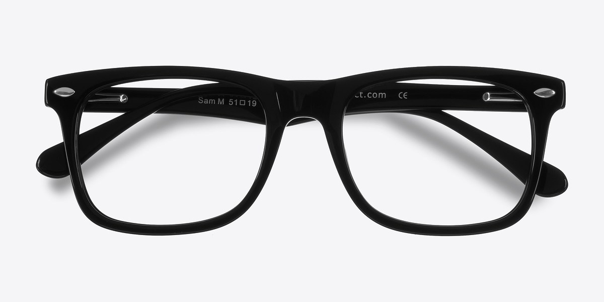 Sam Black Acetate Eyeglasses EyeBuyDirect