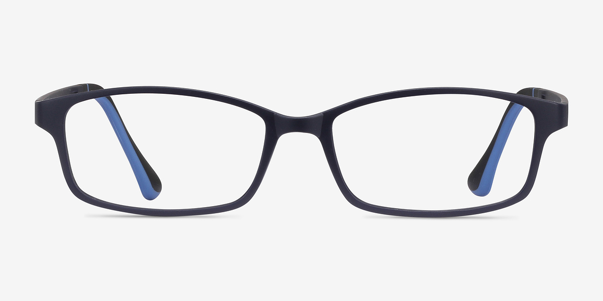 Broad Navy Plastic Eyeglasses EyeBuyDirect