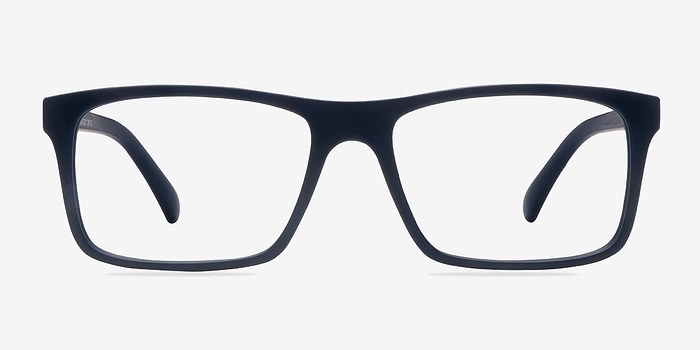 Persian | Matte Navy Plastic Eyeglasses | EyeBuyDirect