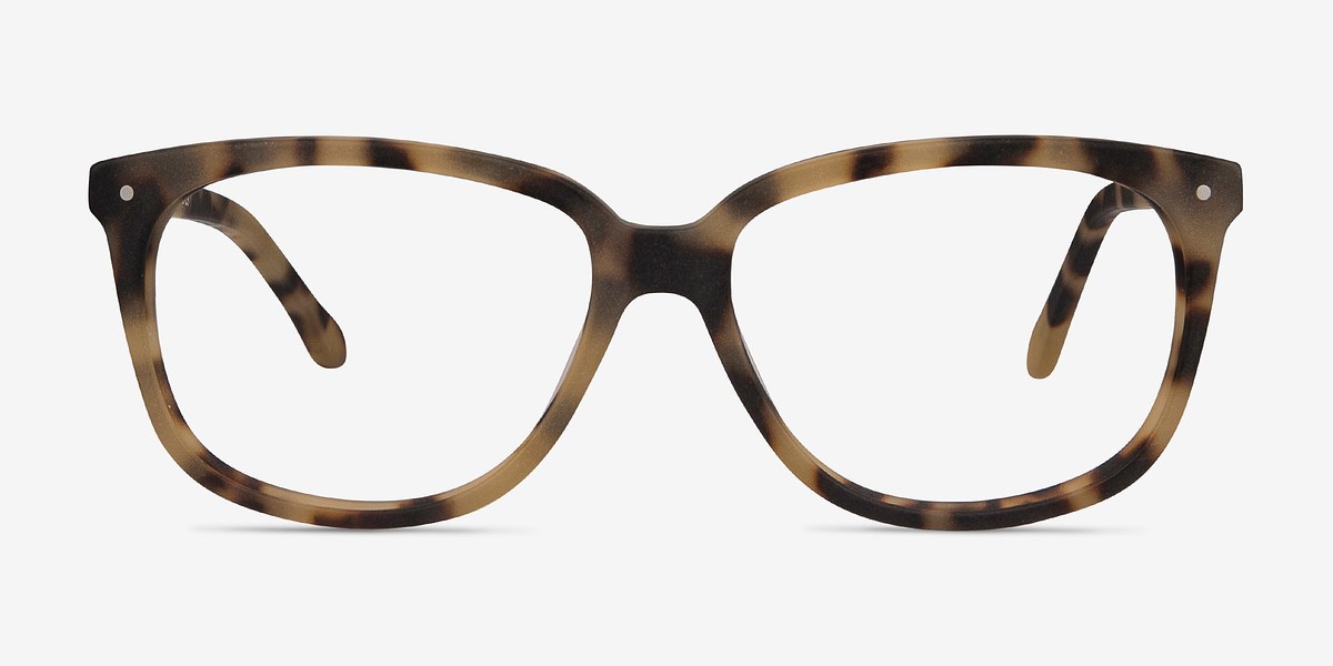 Escape | Matte Tortoise Acetate Eyeglasses | EyeBuyDirect