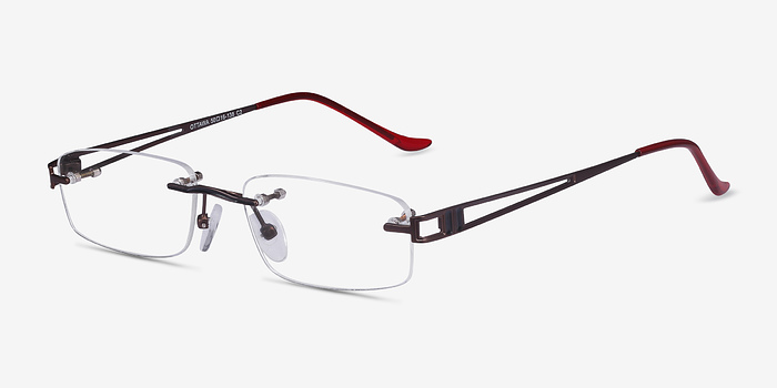 Ottawa Marron Metal Lunettes de Vue EyeBuyDirect