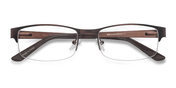 Mark Coffee Metal Eyeglasses EyeBuyDirect