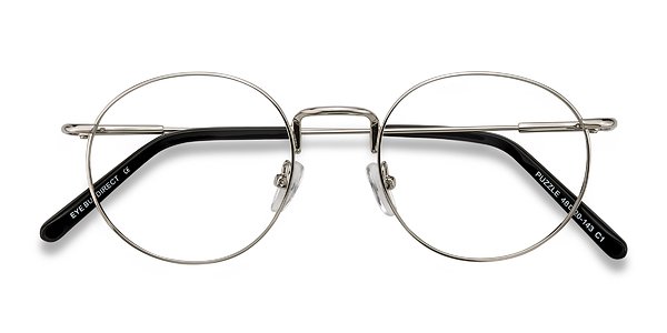 Puzzle | Silver Metal Eyeglasses | EyeBuyDirect