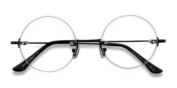 Palo Alto | Black Metal Eyeglasses | EyeBuyDirect