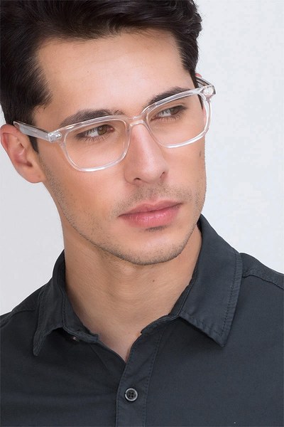 Pacific Clear Acetate Eyeglasses Eyebuydirect 7749