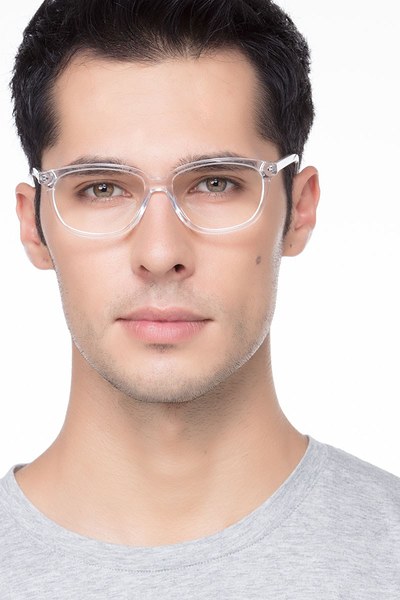 Escape | Clear Acetate Eyeglasses | EyeBuyDirect