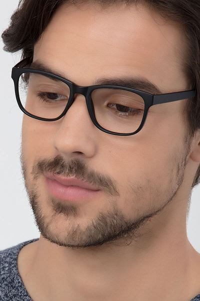 Milo Matte Black Plastic Eyeglasses Eyebuydirect 4057