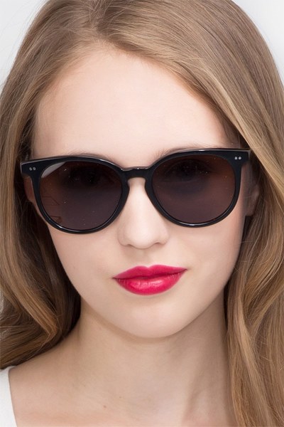 Meraki | Black Acetate Sunglasses | EyeBuyDirect